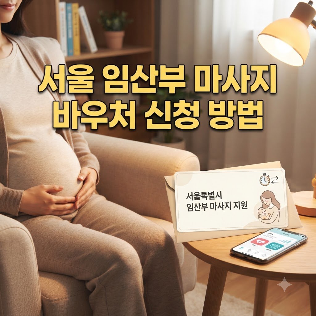 서울 임산부 안마바우처 신청 절차 한눈에