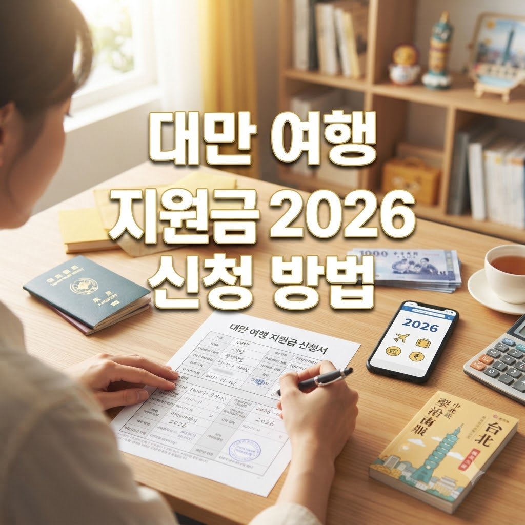 대만 여행지원금 2026 신청 방법, 신청 절차 한눈에 보기