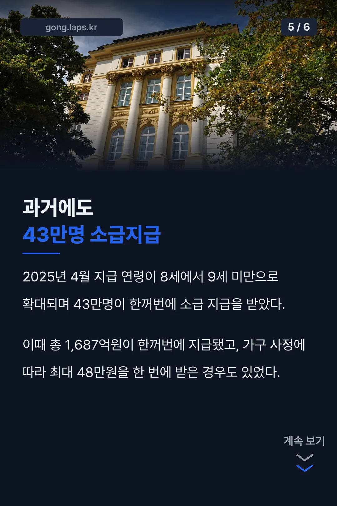 과거 43만명 소급지급 사례